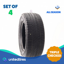 Set Of 4 Used 26560r17 Goodyear Eagle Enforcer All Weather 108v - 5-6.532