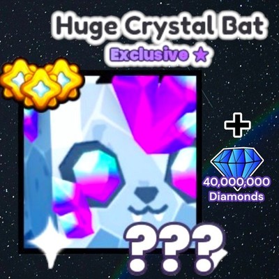HUGE Crystal Bat + 40 Million Diamonds. PS99