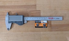 SPI 14-792-6 Electronic Caliper Big Screen 6" New - No Case, With Batteries !