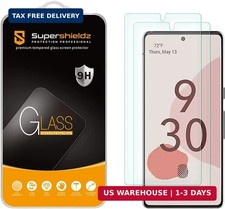  2 Pack Designed for Google Pixel 6 Tempered Glass Screen Protecto