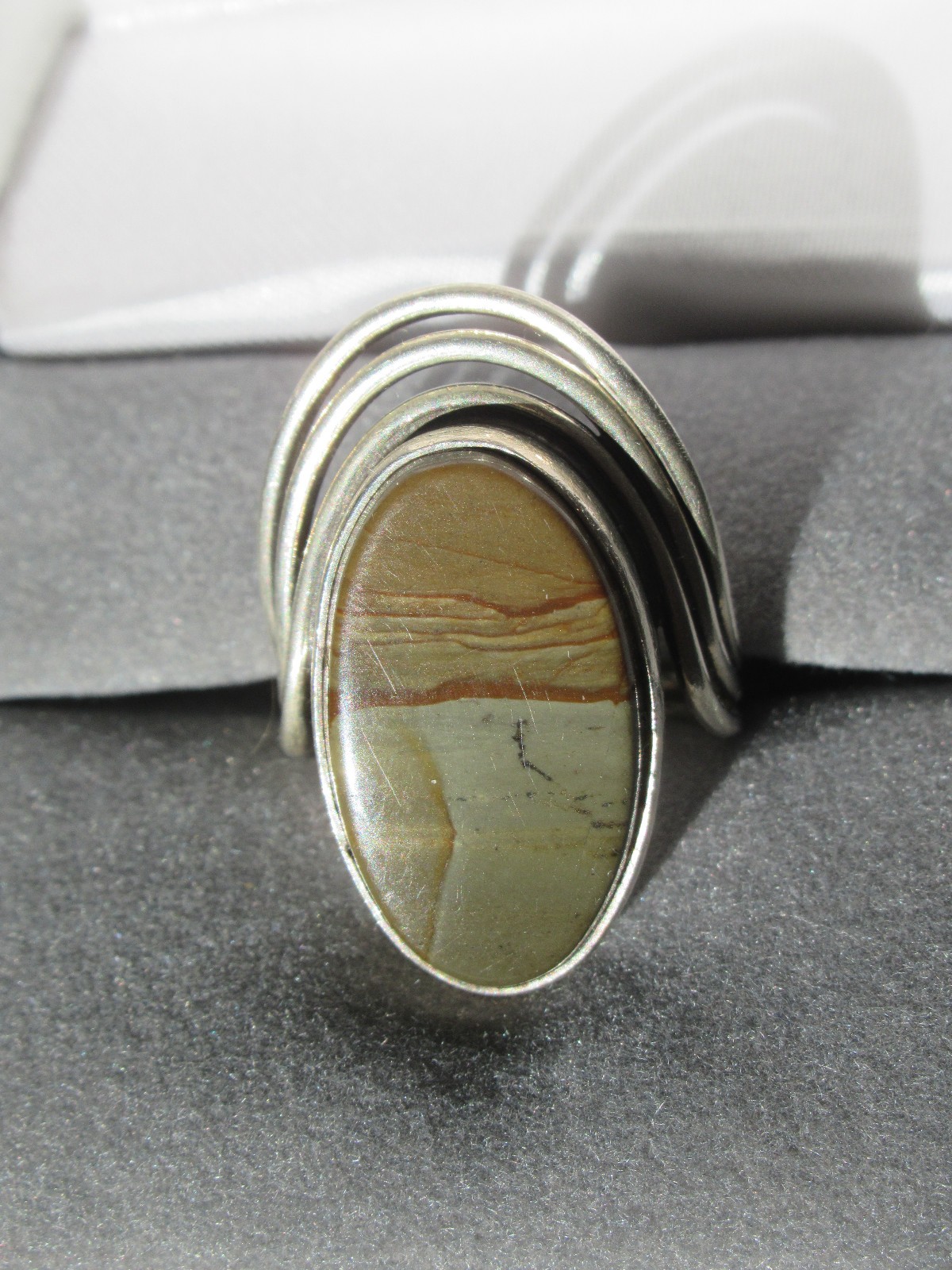 Signed Native American Solid 925 Sterling Silver … - image 16