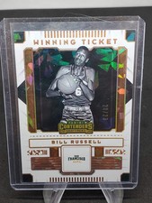 2020 Panini Contenders Draft Picks Winning Tickets Bill Russell #/23 Cracked Ice