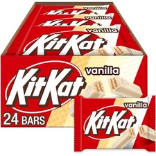 KitKat Vanilla 1.5oz - 24 Pack Creamy Vanilla Wafer Bars