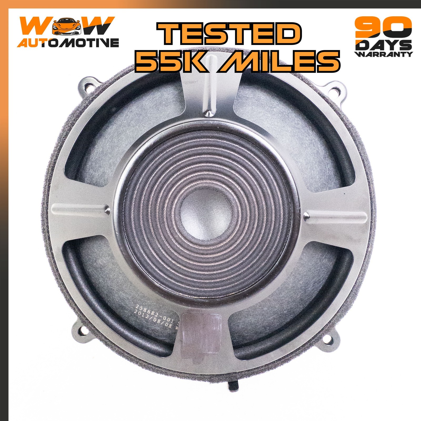03-19 MASERATI GRANTURISMO S REAR BOSE SUBWOOFER SUB WOOFER SOUND SPEAKER OEM