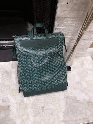 New Green Goyard Cisalpin Backpack No Tags Comes With Dust Bag