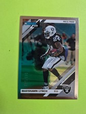 2019 Panini Donruss - Marshawn Lynch #195 Press Proof Silver /100