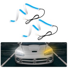 Luci Led Auto LED Luce di Marcia Diurna 300LED 2Pcs 60cm Luci Diurne Auto