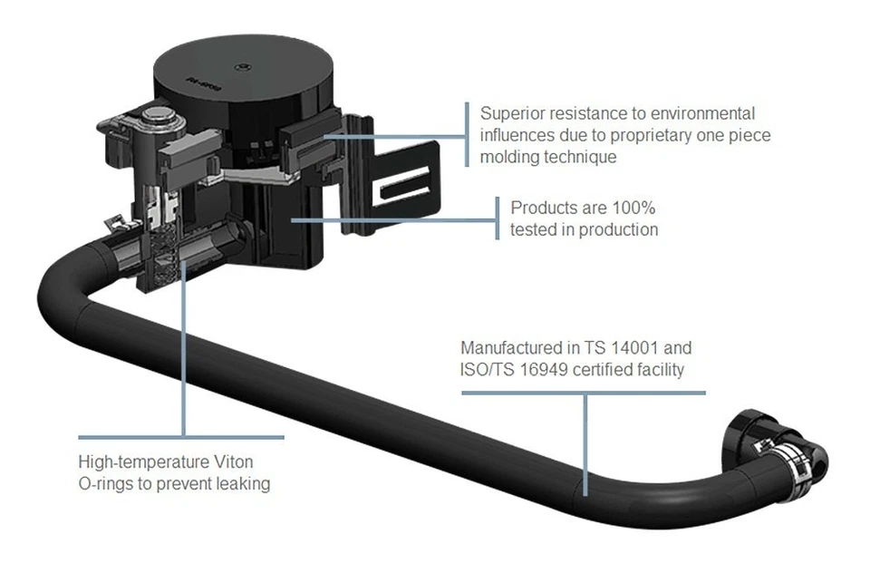 For Kia Spectra 2003-2009 Standard Intermotor Vapor Canister Vent Solenoid - Image 4 of 4
