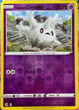 Galarian Corsola Reverse Holo - 117/264 - Fusion Strike Pokemon 2021