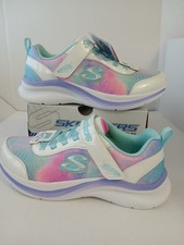 Skechers Sneaker Size 3 Girl's Aloha Dream WideFit Multicolor New