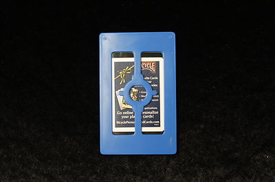 Clear Penetration pen through hard plastic & playing card Magic Trick Easy to do