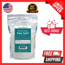 Light Grey Celtic Sea Salt (No Additives) Resealable Bag 1.5LB