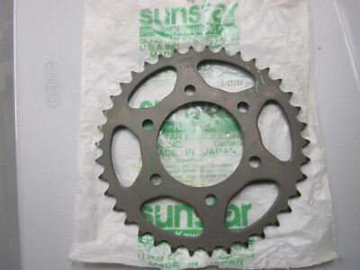 NOS SunStar Rear 38T Sprocket Fits Kawasaki 1984-1985 ZX550A