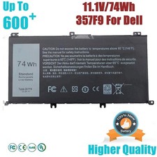 74Wh 11.1V New Type 357F9 Battery For Dell Inspiron 15 7559 15 7567 71JF4 0GFJ6