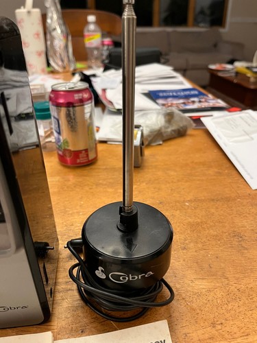Vintage Cobra S.O.S. Citizens Band Radio model 39LTD w/ antenna (1984) - Zdjęcie 5 z 9