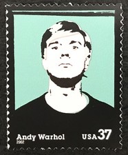 2002 Scott #3652 - 37¢ - ANDY WARHOL - ARTIST - Single Stamp - Mint NH