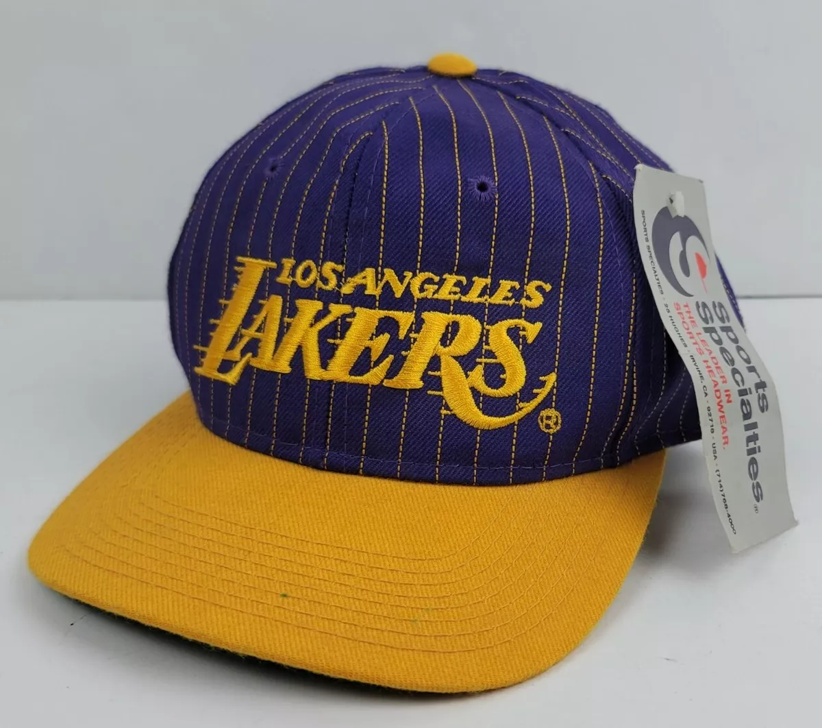 Vintage Los Angeles Lakers Sports Specialties 100% Wool Snapback –  Yesterday's Attic