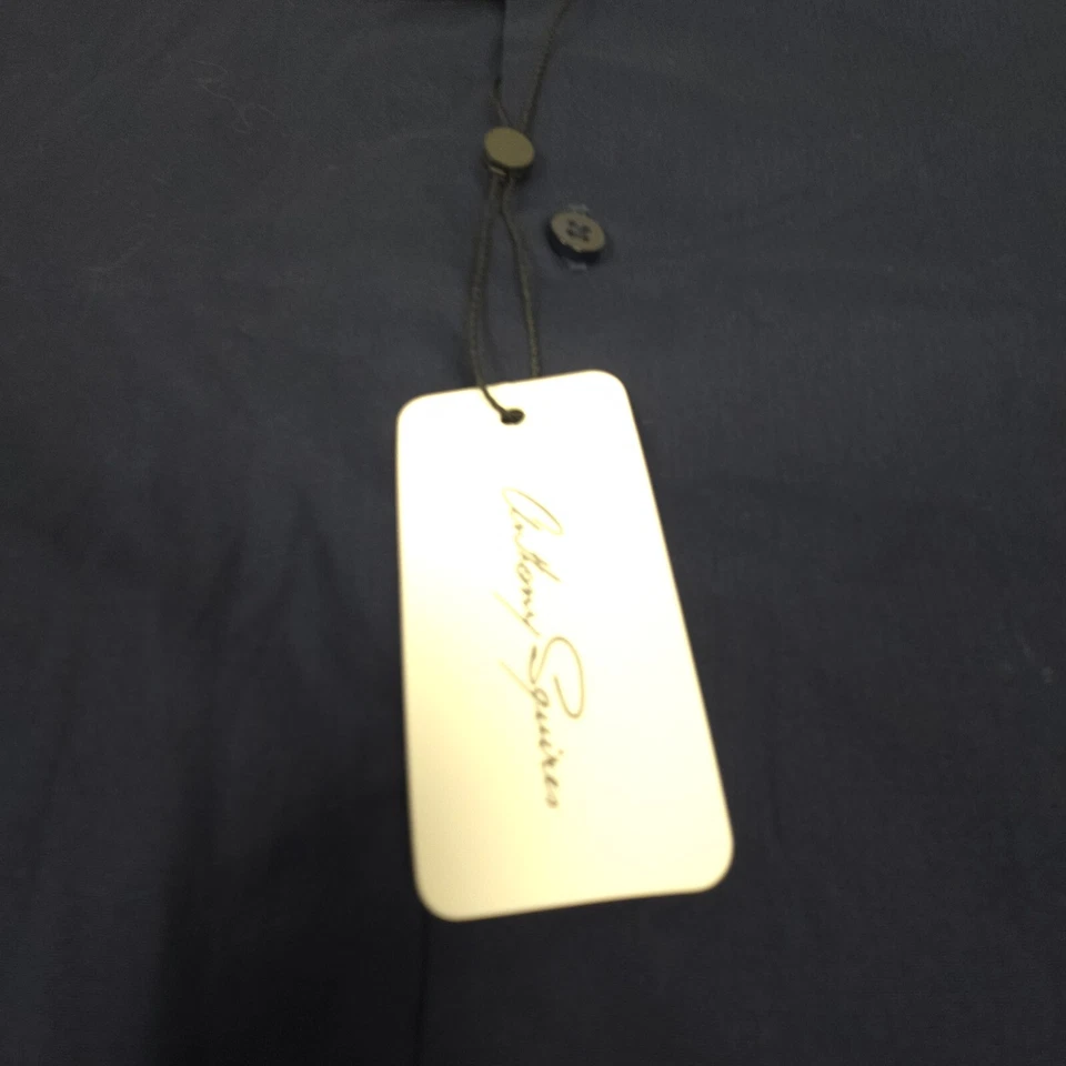 Camisa Anthony Squires Hombre XLARGE Azul Alton Manga Larga Abotonada Talla XL NUEVA CON ETIQUETAS Foto 3 de 4