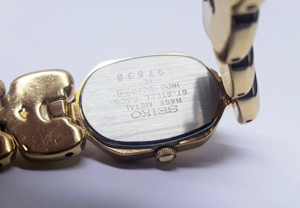 Seiko 1N00-2C18 | Reloj de pulsera para mujer con cristal Hardlex (¡Nuevo!) Foto 4 de 4