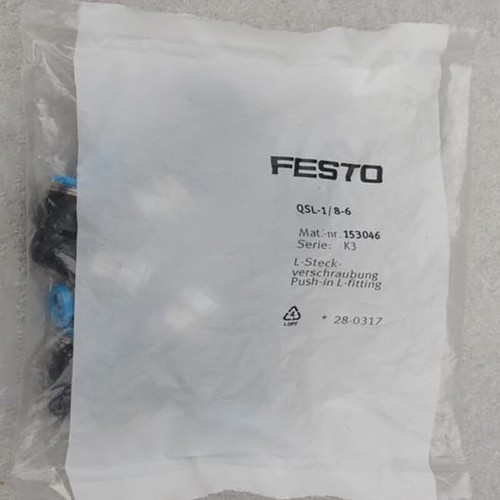 Neu FESTO QSL-1/8-4 153045 Steckverbinder schneller Versand 10 Stck. - Bild 1 von 2