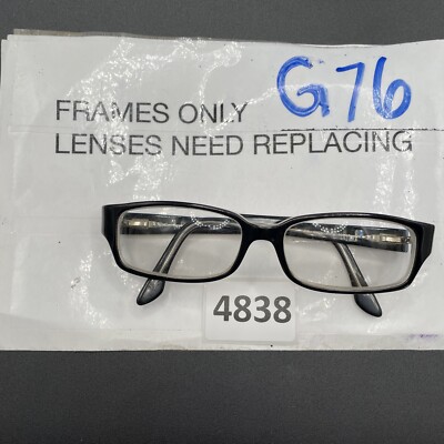 RAY-BAN RB5092 2034 Eyeglasses Frame 52-15-135 Black Crystal Polished G76