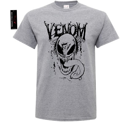 Marvel Venom Inspired T Shirt Face Mask 