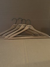 Vintage Wooden Clothes Hangers lot of 4 Boca Raton Hotel