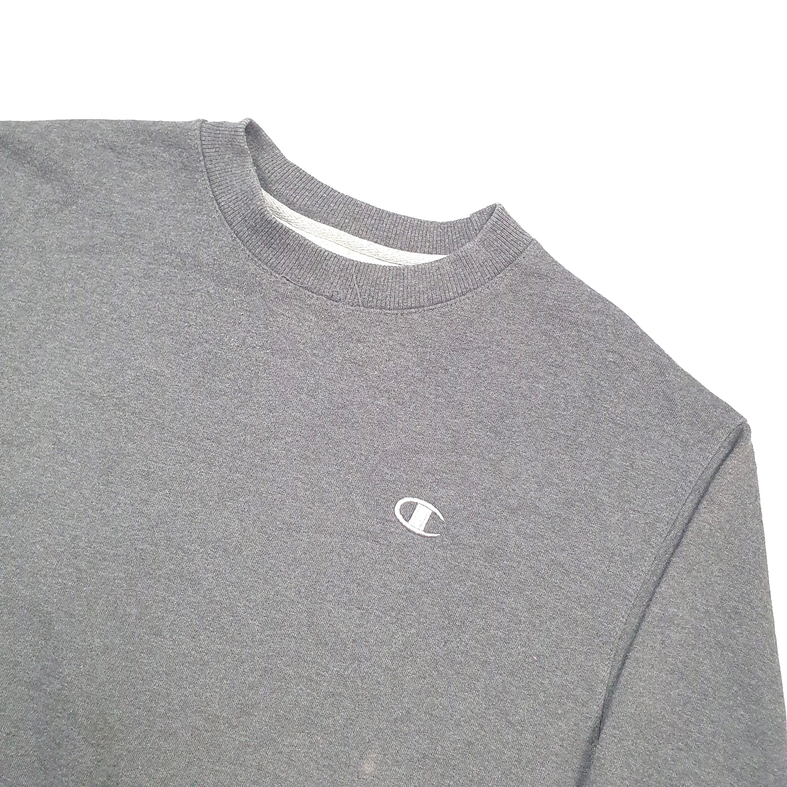 Mens CHAMPION Cotton Crewneck Jumper Sweatshirt M image 2
