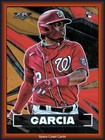 Luis Garcia RC 2021 Topps Fire ORANGE /299 #36