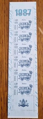 TIMBRES FRANCE /1987 /JOURNEE DU TIMBRE / BERLINE CARNET NEUF / YT BC2469A - Photo 1/3
