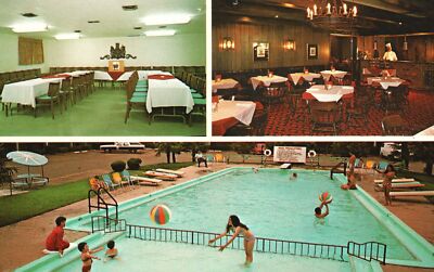 Alexandria LA-Louisiana, Holiday Inn Sportsman's Paradise Pool Vintage Postcard