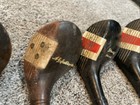 Spalding Sure-Flite Driver & 3 Wood Stainless Shafts RH Wooden Heads 4 Clubs — photo 3