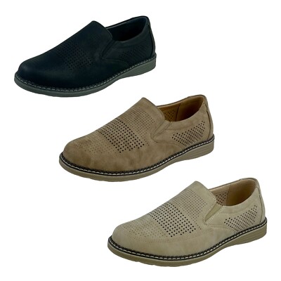 Herren Slipper Sommer Halbschuhe Männer Schuhe Mokassins Slip-On Schlupfschuhe