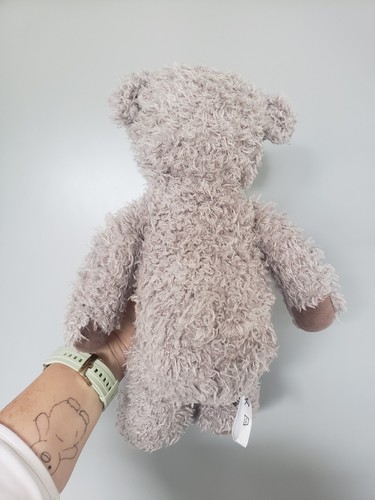 Sia France Suave Gris Oso Marrón Nariz Y Patas Edredón Peluche - Imagen 5 de 6