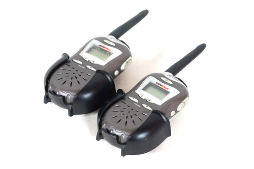 Cobra Microtalk 2 Way Radio FRS-220 Walkie Talkie & Holsters - Picture 2 of 9