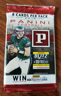2018 Panini Football 8 Card Blaster Pack: See Full Checklist within, Allen R.C.?