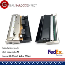 New Printhead Print Head 79801M 300dpi for Zebra ZM400 Thermal Label Printer