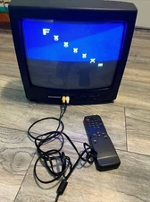 Sylvania SST 4131 13” Color TV 2001 tested & works / Gaming, Videos Plus Remote