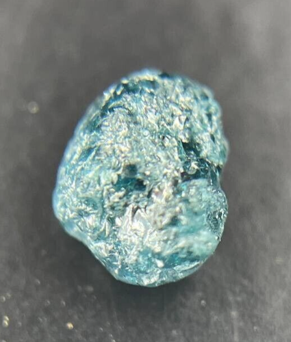 Diamant Brut Bleu Naturel De 2,12 Carats - Non Taillé, Forme Irrégulière - Origine Afrique Du Sud - Pour Collection Ou Création