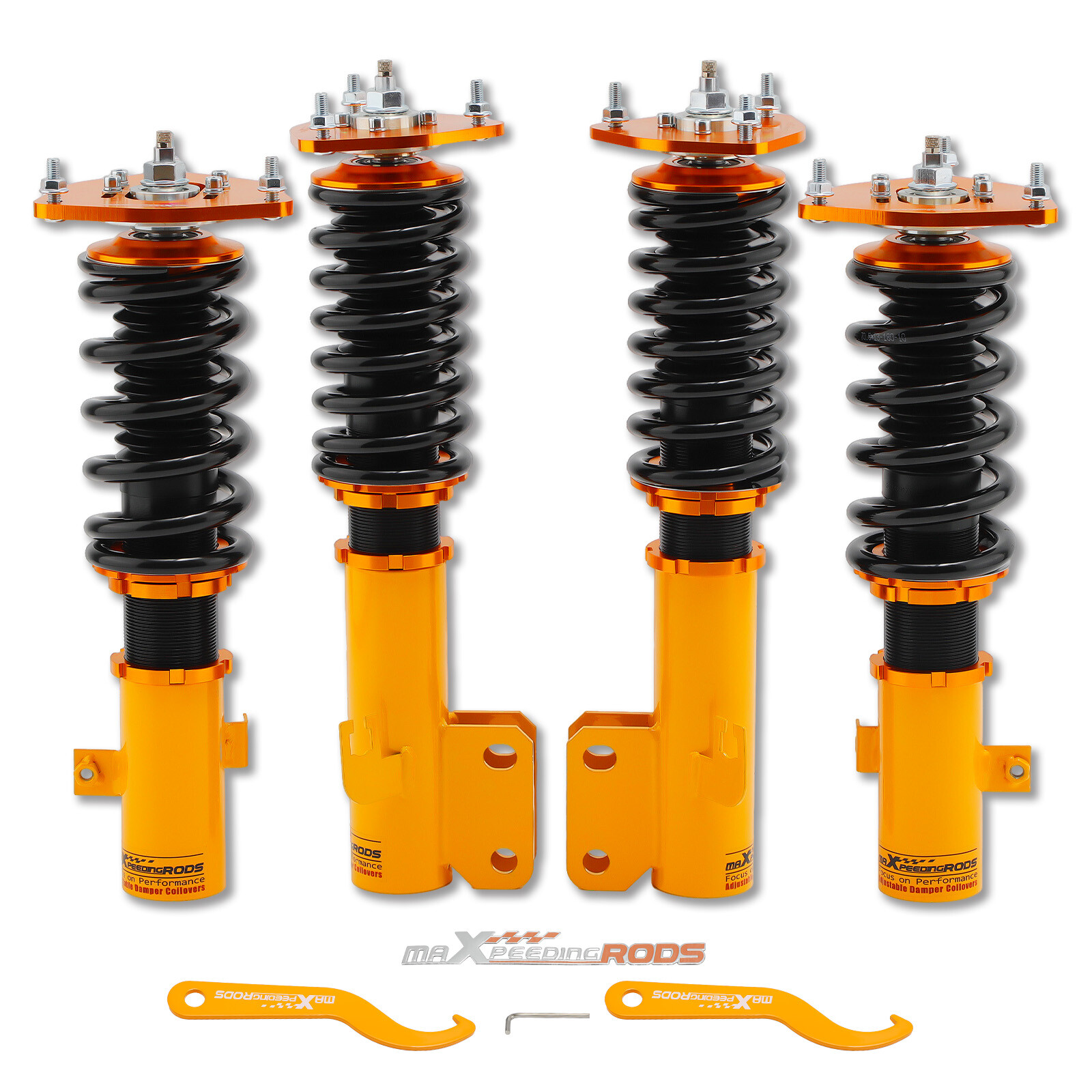 4pcs Coilovers Kit For Subaru Impreza WRX GC6 GC8 Front Rear Shock Absorbers