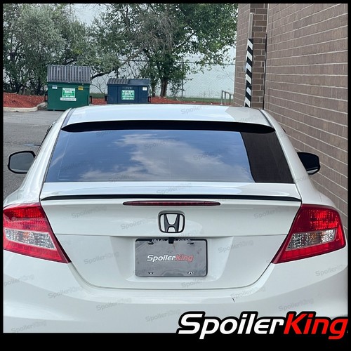 SpoilerKing Rear Roof Spoiler Window Wing (Fits: Honda Civic 2012-15 2dr) 284R - Picture 4 of 13
