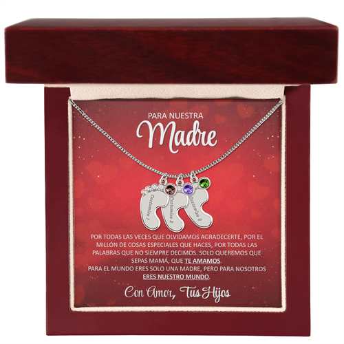 Regalo ollar Para Mujer Mama Día De Las Madres De Los Hijos Cumpleaños Navidad - Imagen 19 de 37