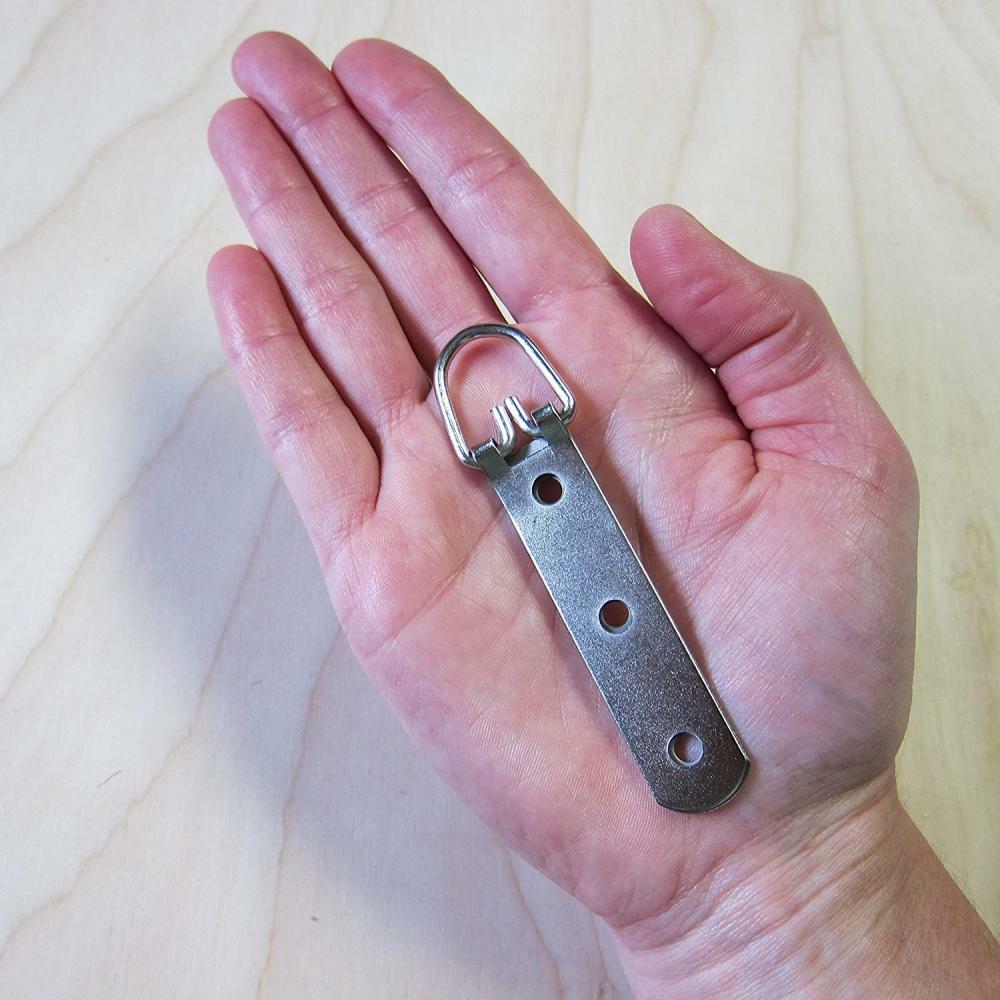 Heavy Duty Large Strap Hanger 30 Pack 3 Hole DRing 30 eBay