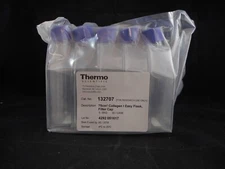 THERMO Plastic 75cm2 Collagen I Easy Cell Culture Flask w/ Filter Cap 132707 5PK