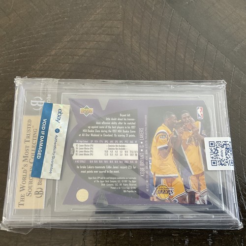 1996-1997 Upper Deck SPx Die-CutKOBE BRYANT BGS 9.5 RARE🚀🚀🚀 - Picture 2 of 2