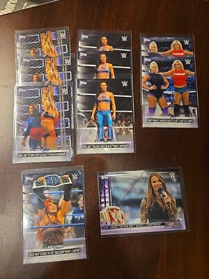 James, Bliss, Flair, Lynch, Lita DR-21,23,25,28,30 /30 Womens Evolution 2019 Wwe