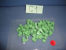  Type Green Angle 2 pin Screw Terminal Block Connector Pluggable  300V 15A