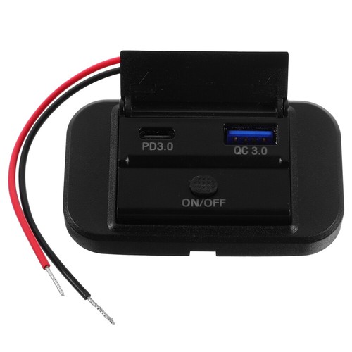 Fast Charging USB Socket Chargers Automotive Accessories Automobile - 第 1/12 張圖片
