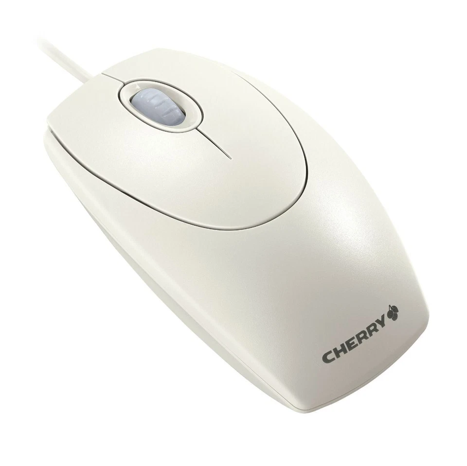 Cherry M-5400 WheelMouse optical USB/ PS/2 hellgrau - Bild 2 von 4