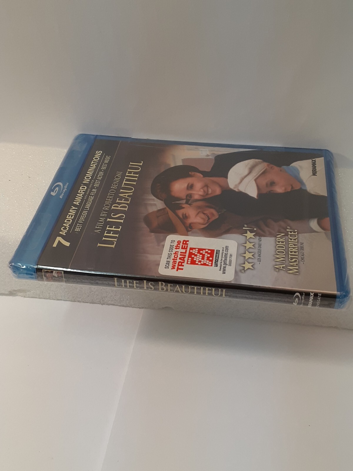 Life Is Beautiful (Bluray Disc 2011) Roberto Benigni Out of Print